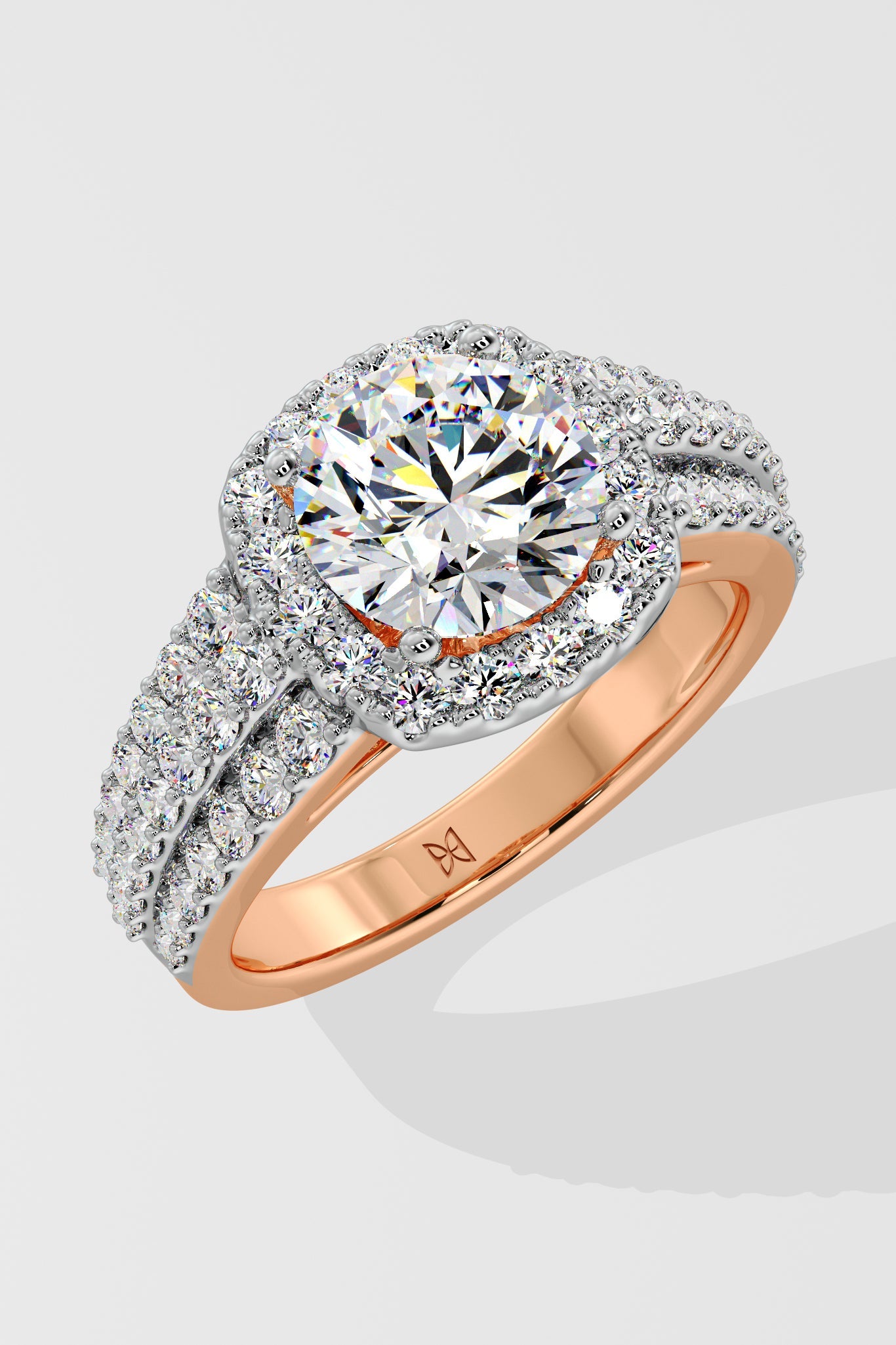 1.5 ct Bedazzle Cushion Halo Ring - House Of Quadri