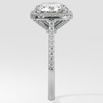 Stellar Cushion Halo 3 ct Solitaire Ring - House Of Quadri