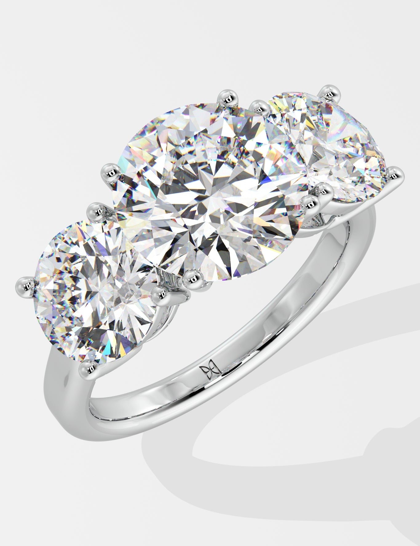 Stellar 3ct Trilogy Solitaire Ring - House Of Quadri