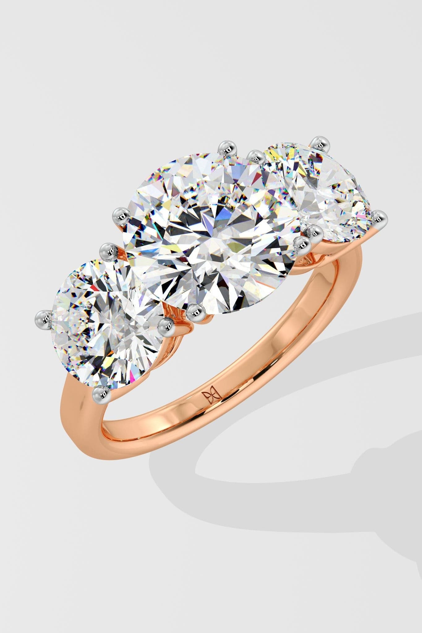 Buy ct Trilogy Solitaire Lab Grown Diamond Ring – House of Quadri