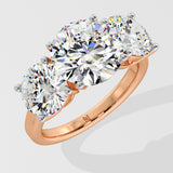 3 ct Trilogy Solitaire Ring