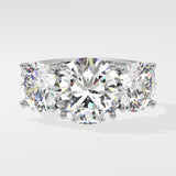 3 ct Trilogy Solitaire Ring