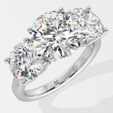3 ct Trilogy Solitaire Ring