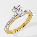 1 ct Oval Diamond Ring