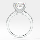 4 ct Oval Solitaire Ring