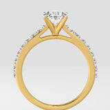 1 ct Oval Diamond Ring