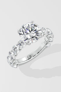 3 ct Eternity Solitaire Ring - House of Quadri