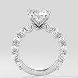 3 ct Eternity Solitaire Ring