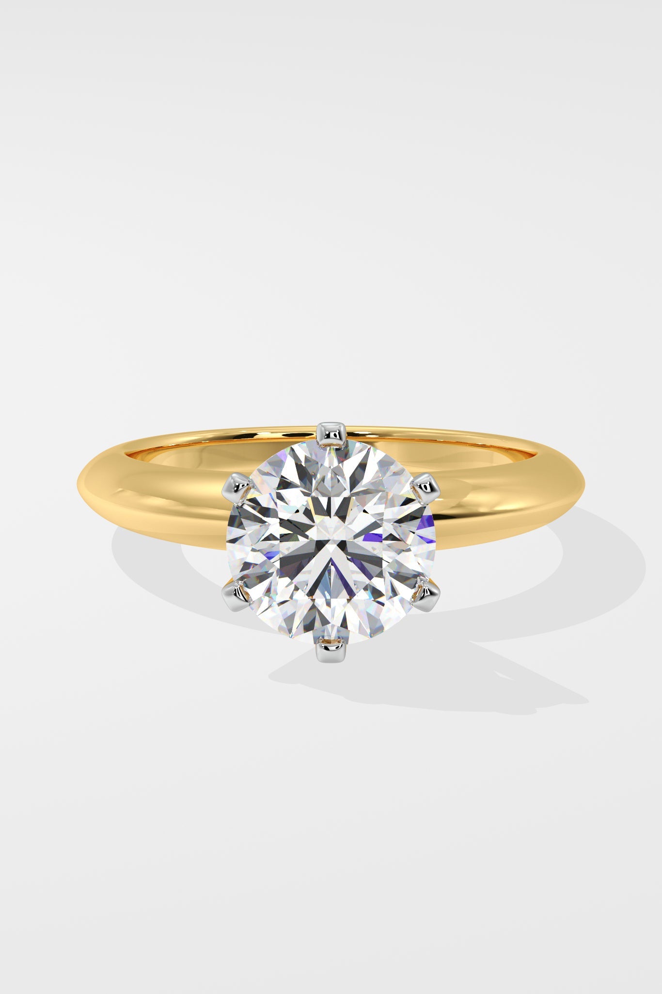 2 ct Six Prong Solitaire Ring - House Of Quadri