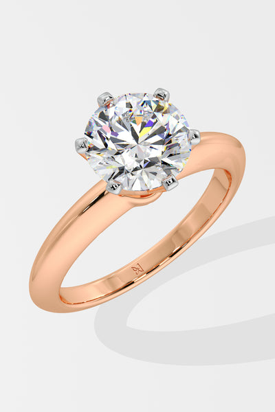 2 ct Six Prong Solitaire Ring - House Of Quadri