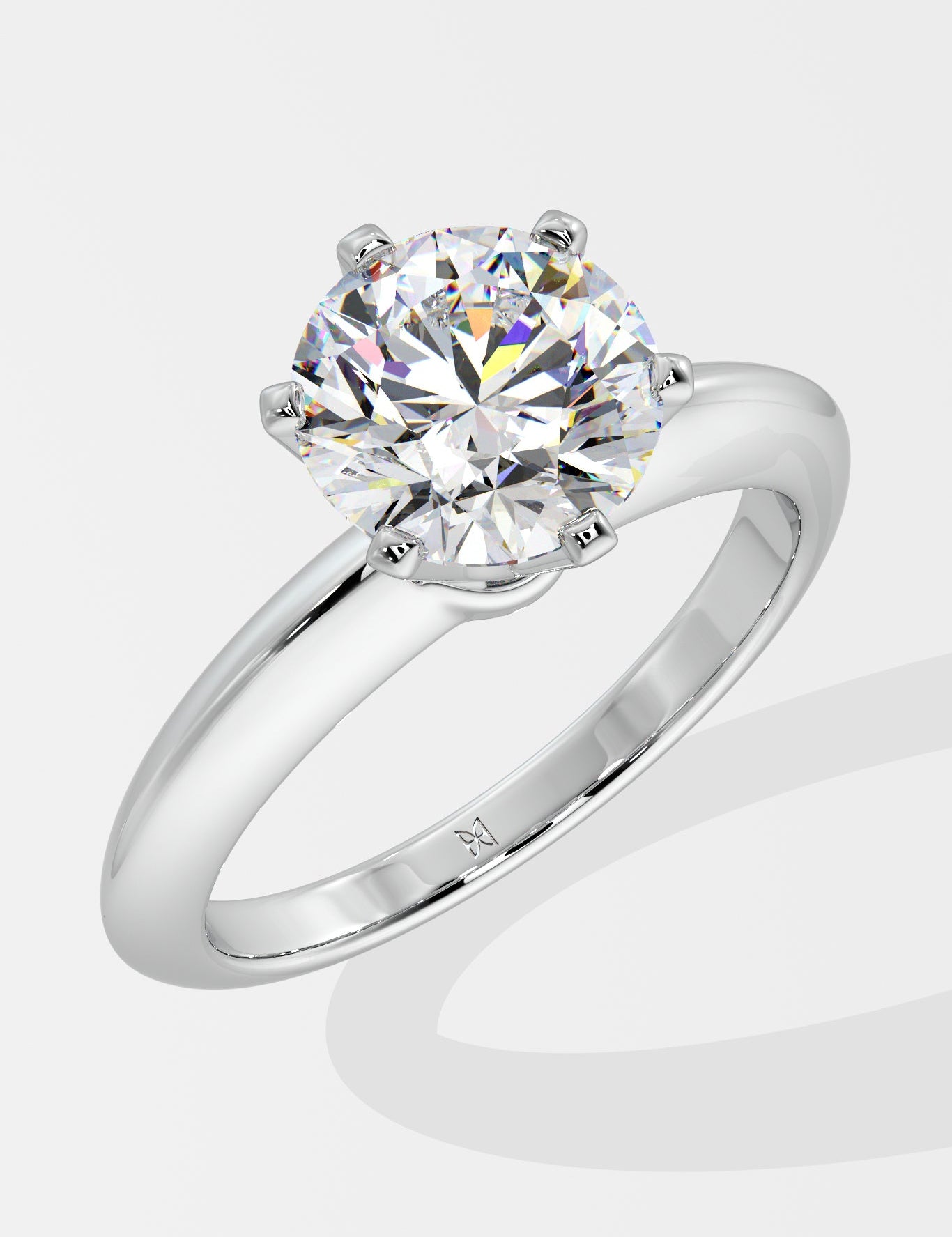 2 ct Six Prong Solitaire Ring - House Of Quadri