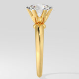 2 Ct Six Prong Solitaire Diamond Ring