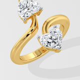 The Two Heart Journey Diamond Ring