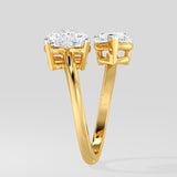 The Moi-et-toi Heart Diamond Ring