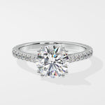 2 ct Dual Prong Solitaire Ring - House Of Quadri