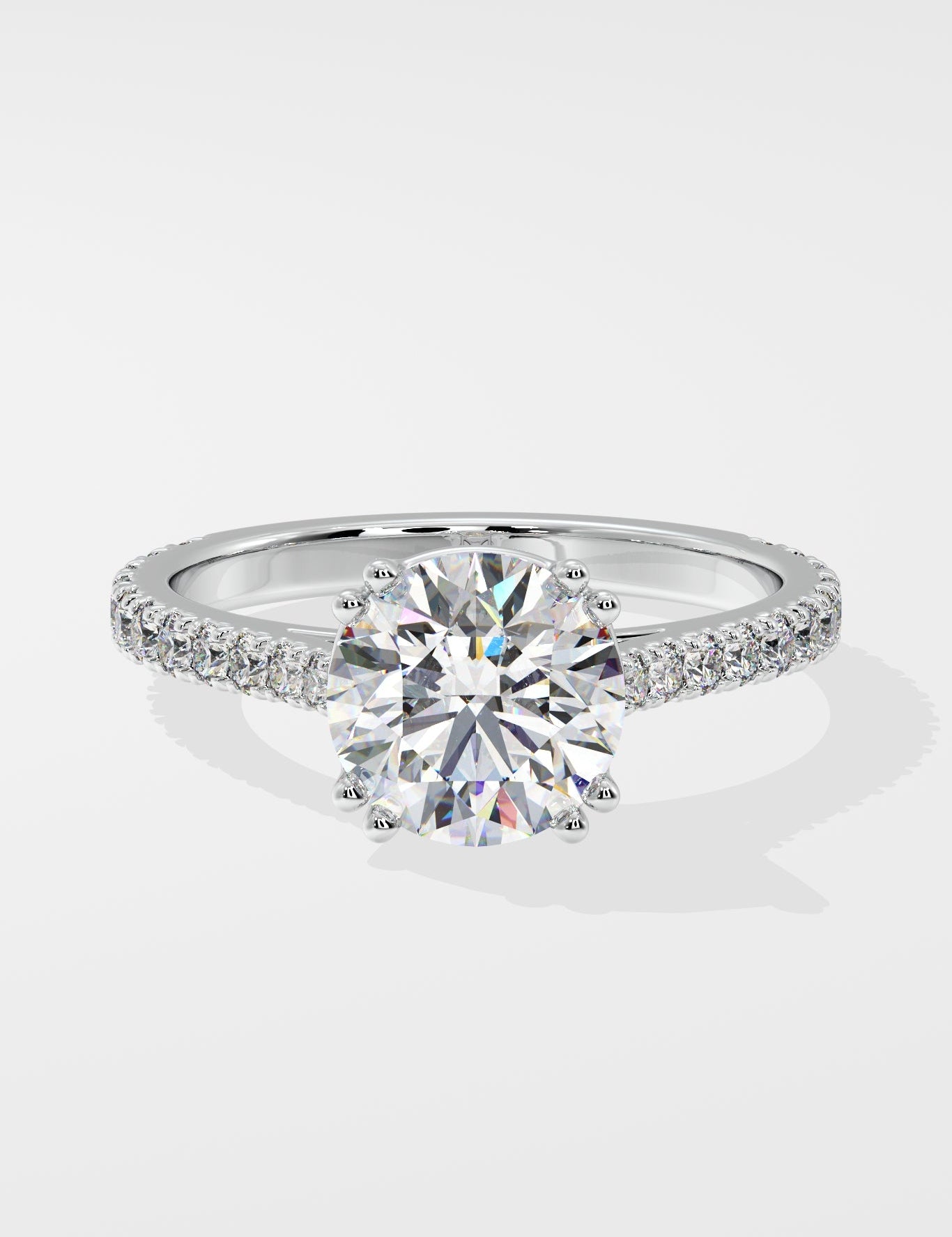 2 ct Dual Prong Solitaire Ring - House Of Quadri
