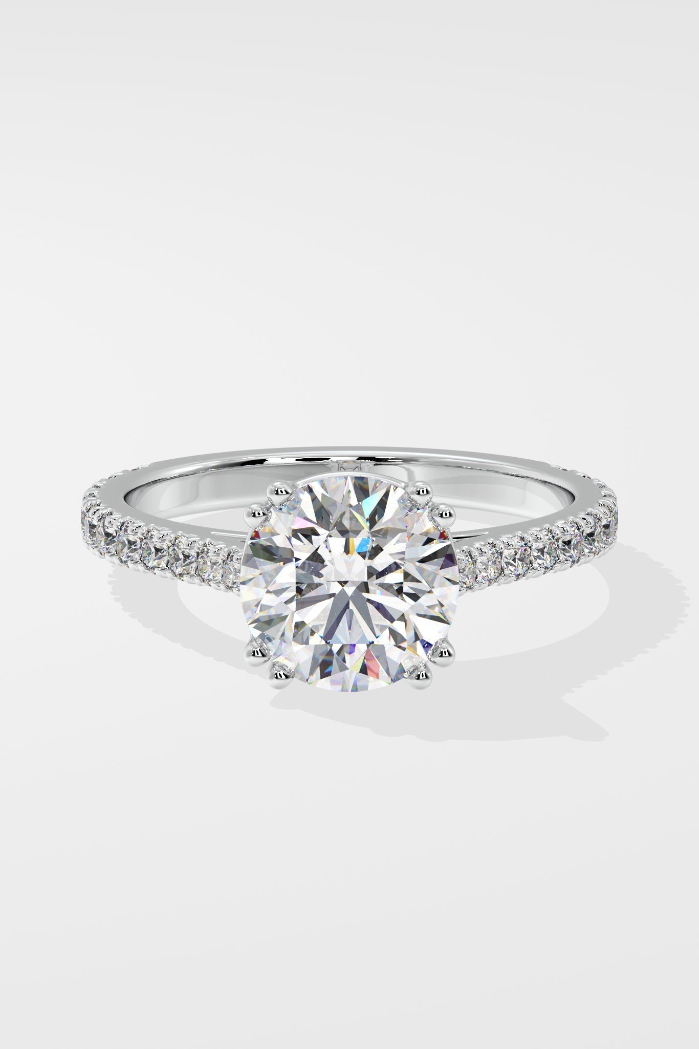 2 ct Dual Prong Solitaire Ring - House Of Quadri