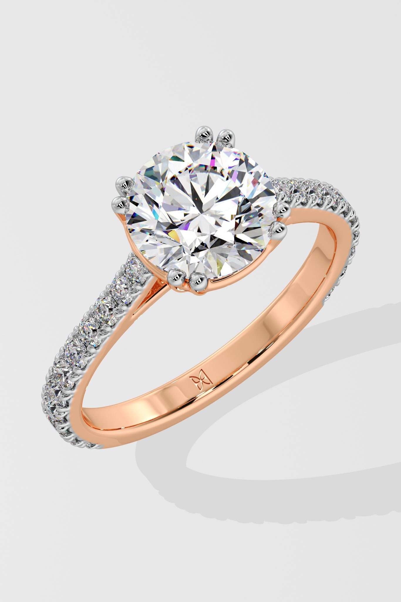 2 ct Dual Prong Solitaire Ring - House Of Quadri
