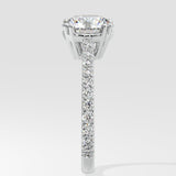 2 ct Dual Prong Solitaire Diamond Ring