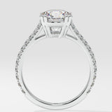 2 ct Dual Prong Solitaire Diamond Ring