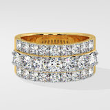 Triad Shimmer Diamond Band