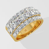 Triad Shimmer Diamond Band