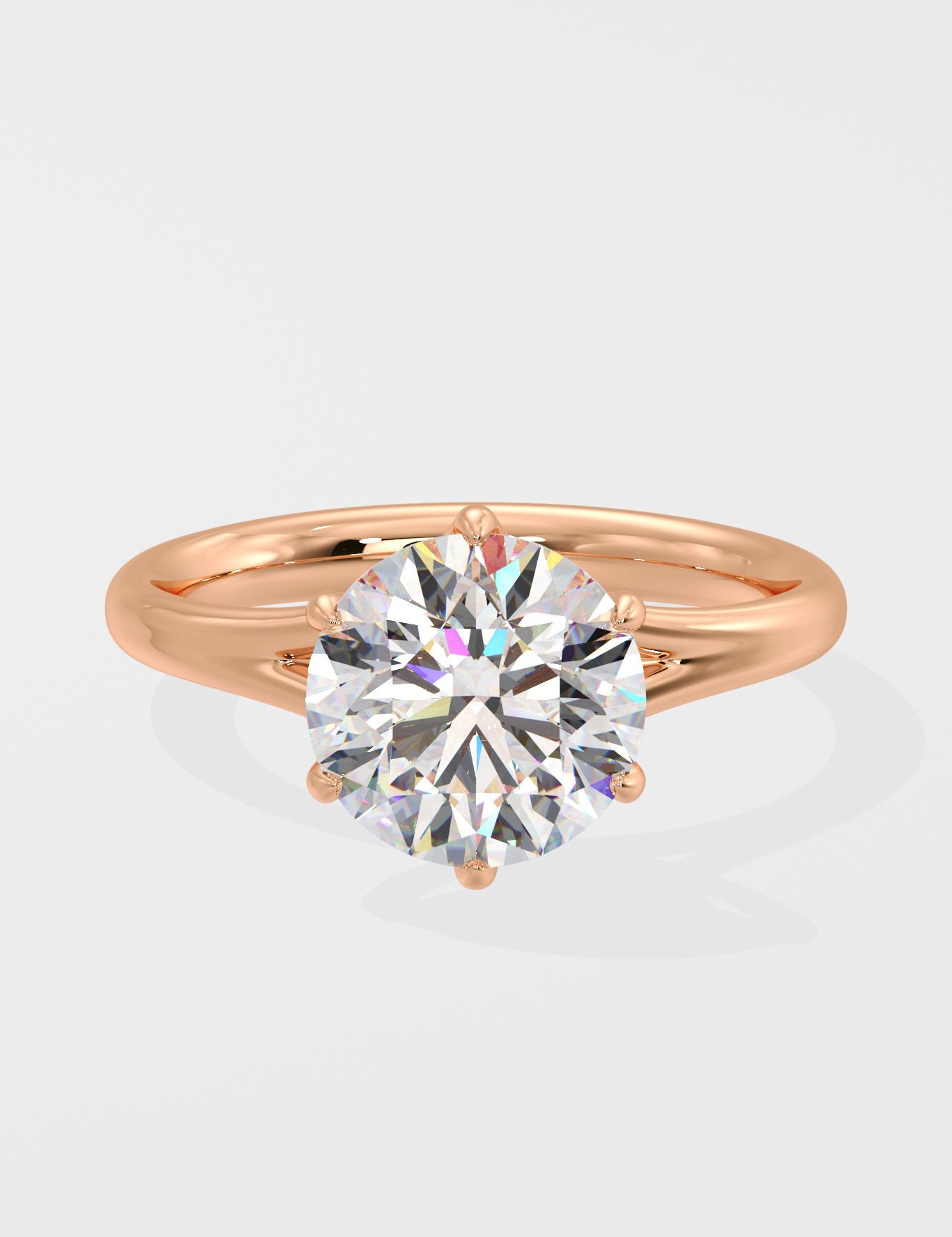 Stellar 2 ct Flow Solitaire Ring - House Of Quadri