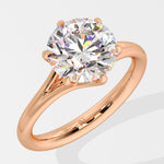 Lab Grown Diamond Solitaire Ring
