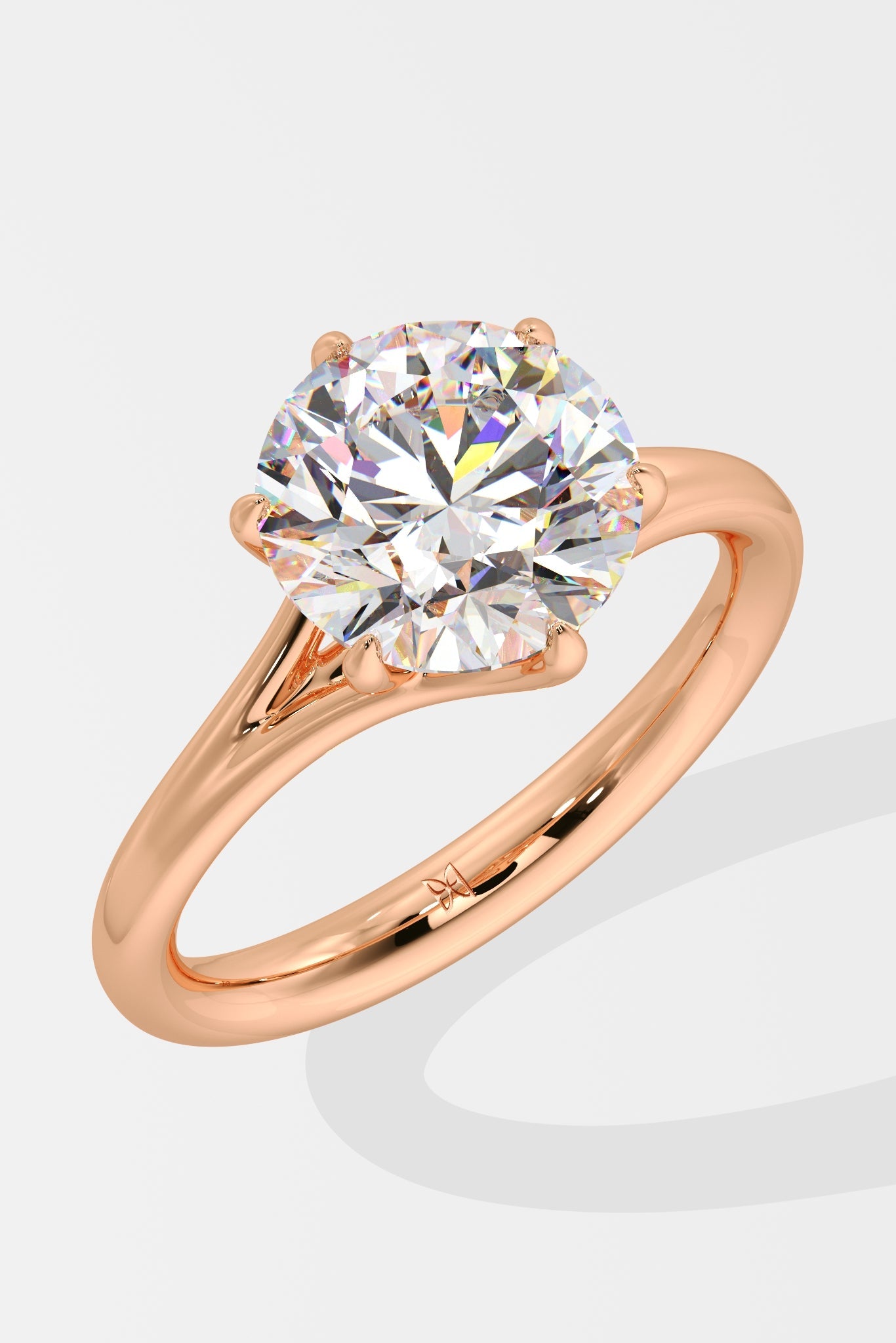 Lab Grown Diamond Solitaire Ring