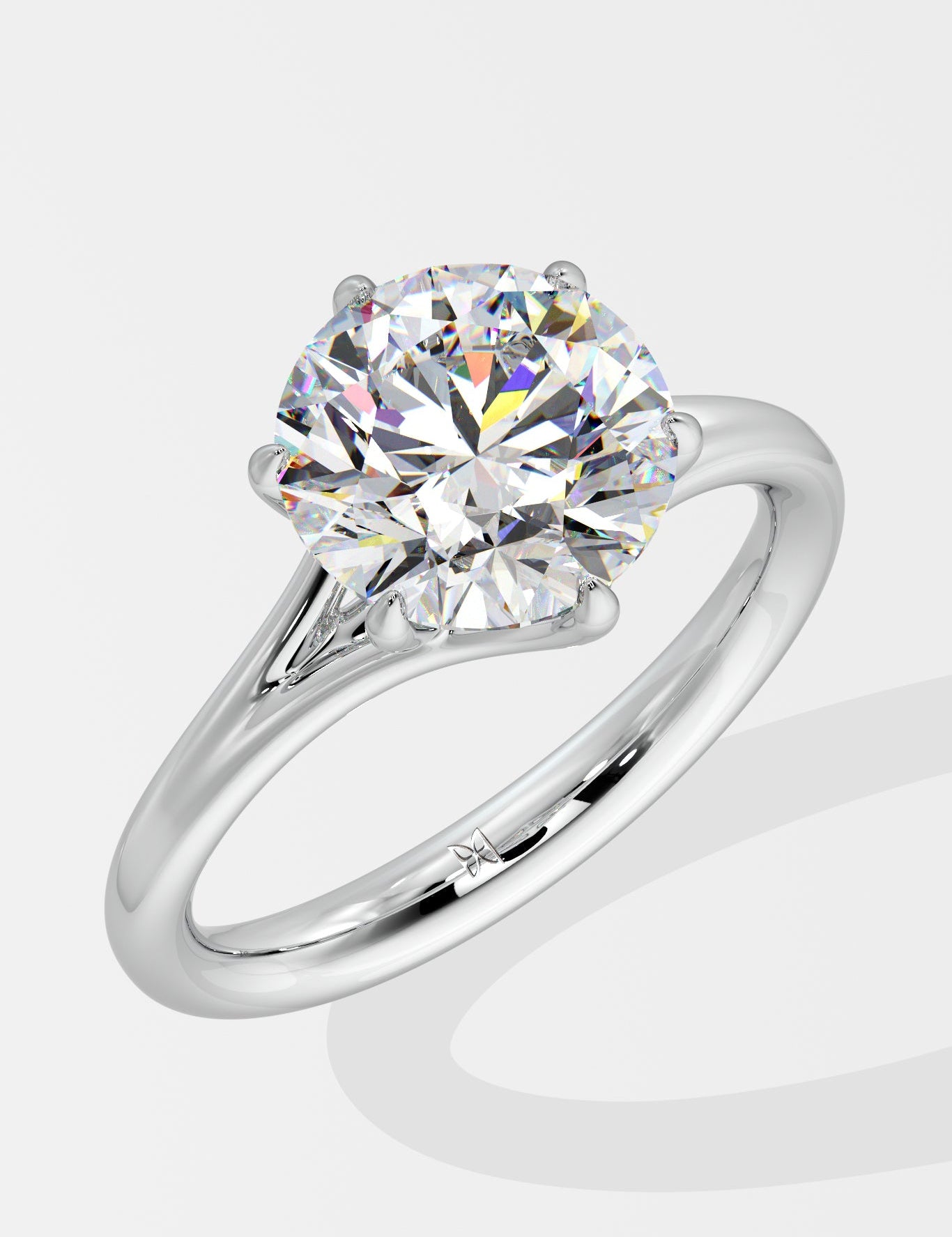 2 ct Flow Solitaire Ring - House Of Quadri