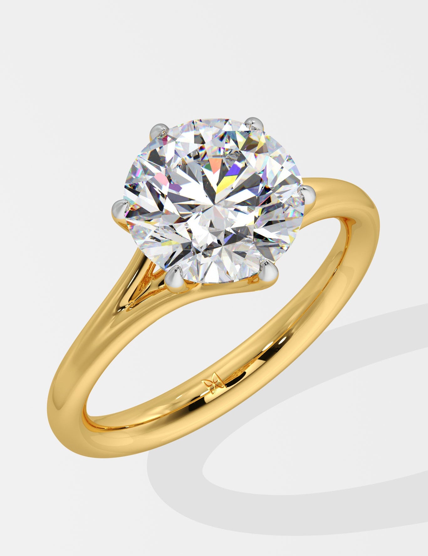 2 ct Flow Solitaire Ring - House Of Quadri