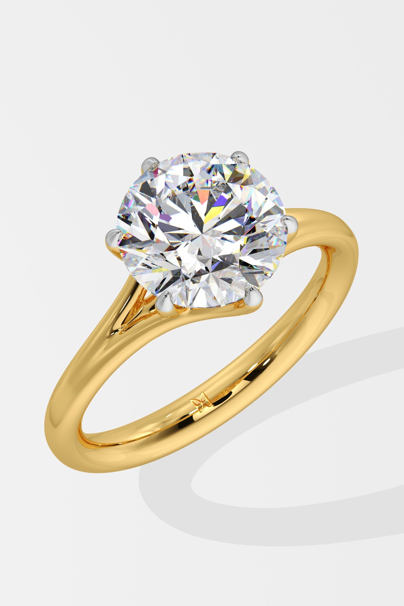 2 ct Flow Solitaire Ring - House Of Quadri