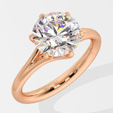 2 ct Flow Solitaire Diamond Ring