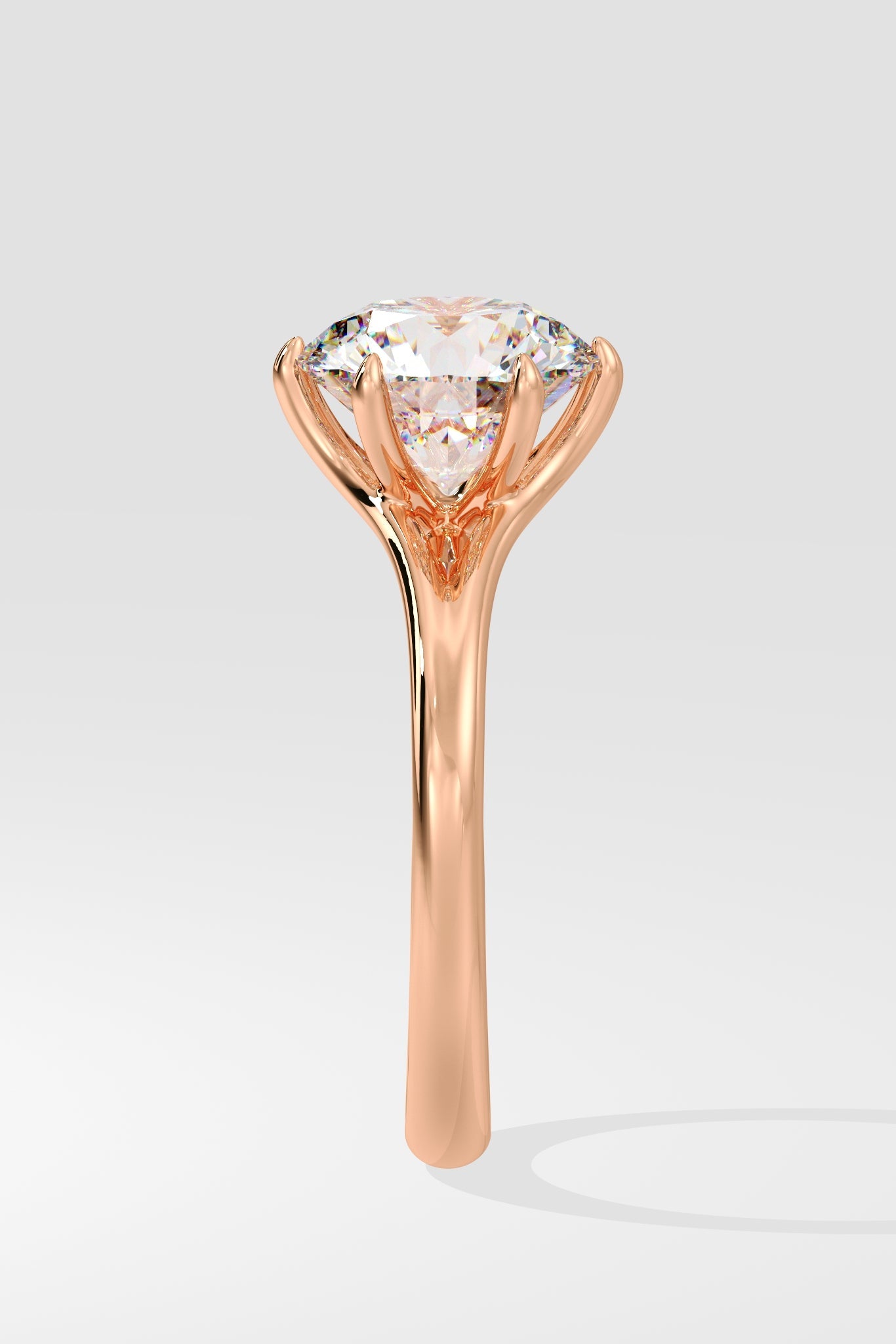 Stellar 2 ct Flow Solitaire Ring - House Of Quadri