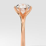 2 ct Flow Solitaire Diamond Ring