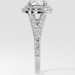 Stellar Double Cushion Halo Ring - House Of Quadri
