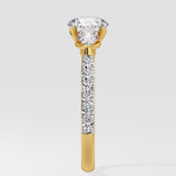 2 Ct Trinity Solitaire Diamond Ring