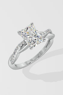 1.5 ct Radiant Infinity Diamond Ring - House of Quadri
