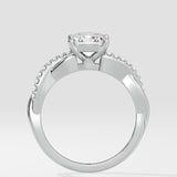 1.5 ct Radiant Infinity Diamond Ring