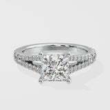 Empowered Princess Solitaire Ring - House Of Quadri
