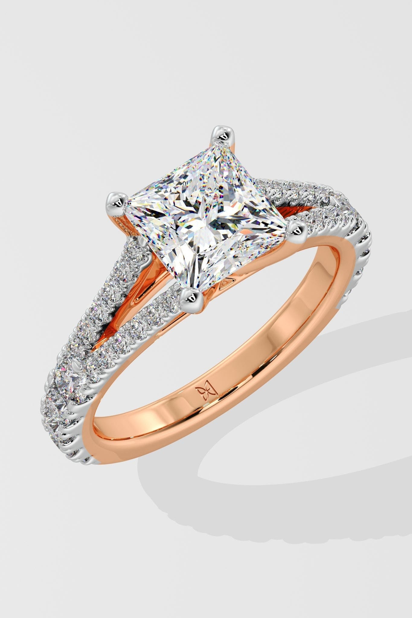ct Princess Solitaire Diamond Ring