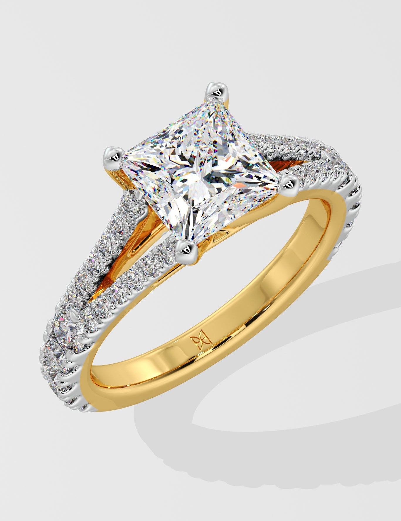 1.5 ct Princess Solitaire Ring - House Of Quadri