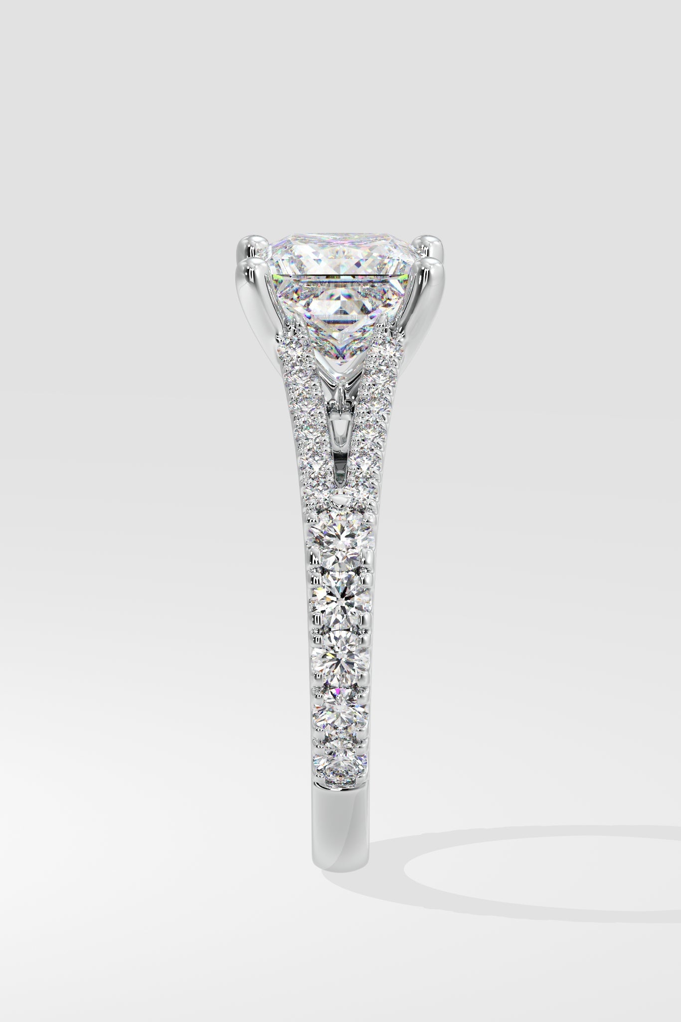 Empowered Princess Solitaire Ring - House Of Quadri