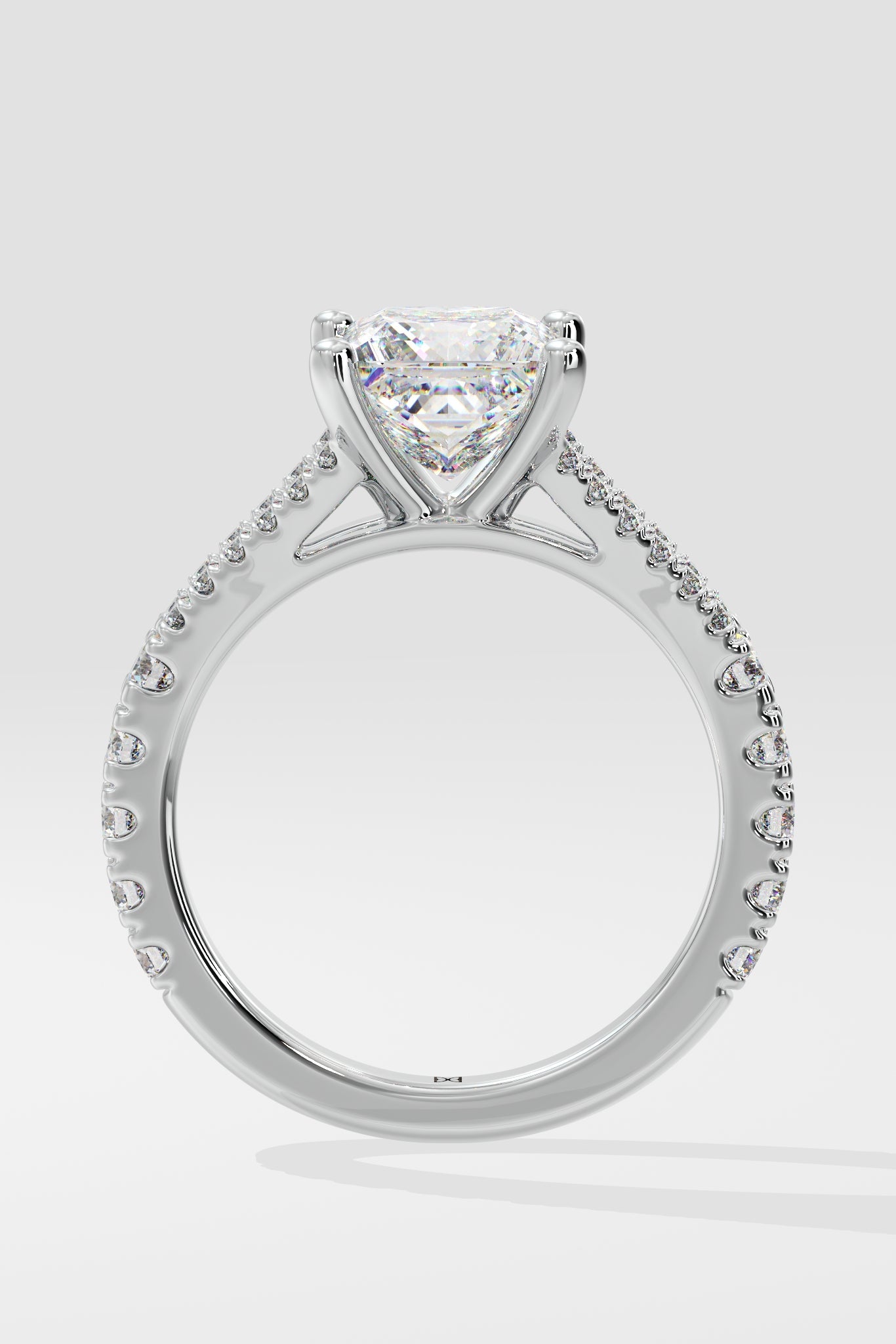 Empowered Princess Solitaire Ring - House Of Quadri