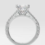 1.5 ct Princess Solitaire Diamond Ring