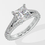 Empowered Princess Solitaire Ring - House Of Quadri