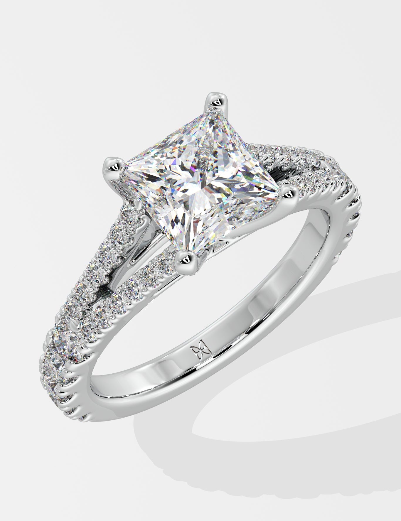 Empowered Princess Solitaire Ring - House Of Quadri