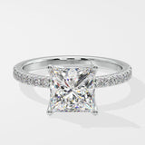 Empowered 3ct Princess Solitaire Ring - House Of Quadri