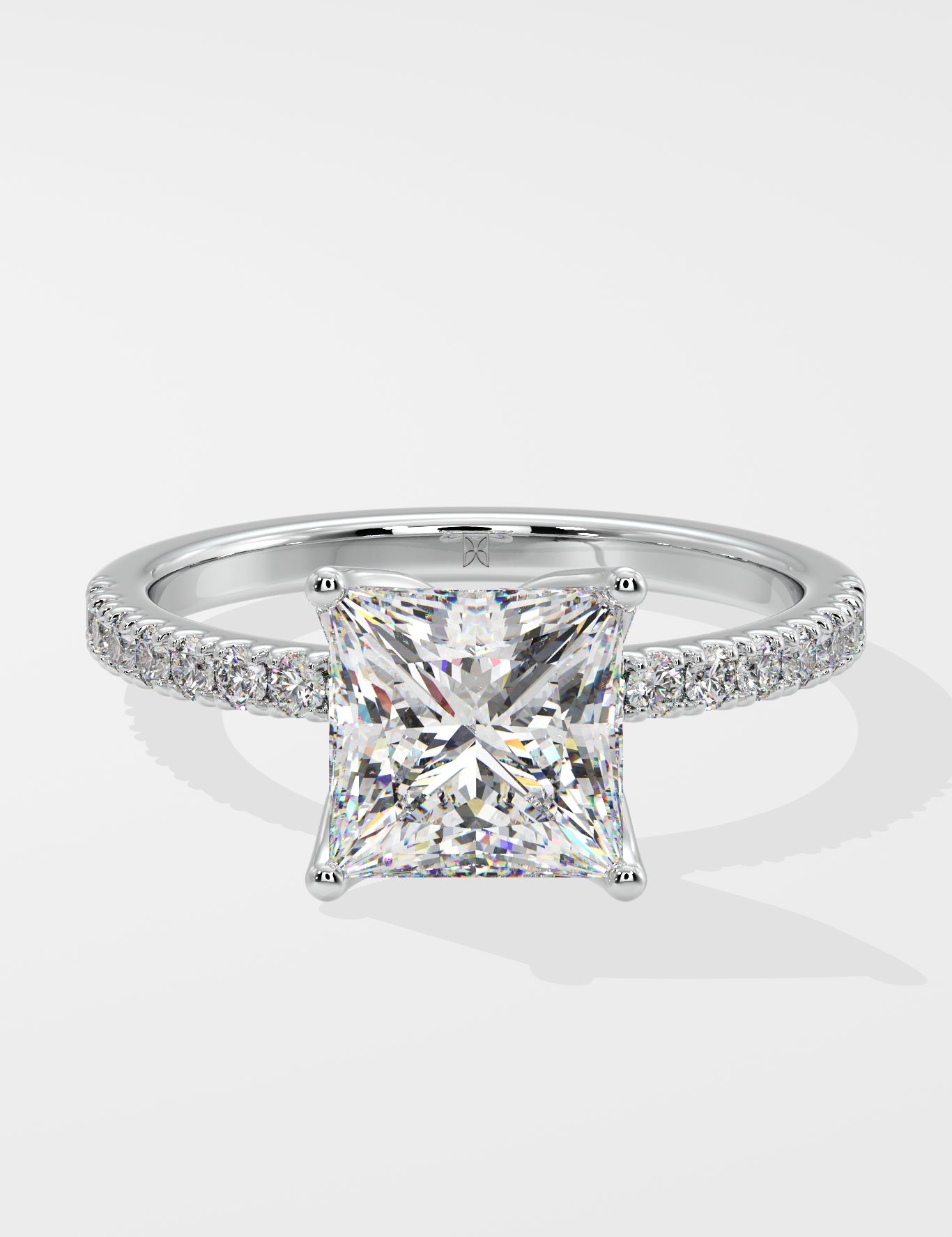 Empowered 3ct Princess Solitaire Ring - House Of Quadri
