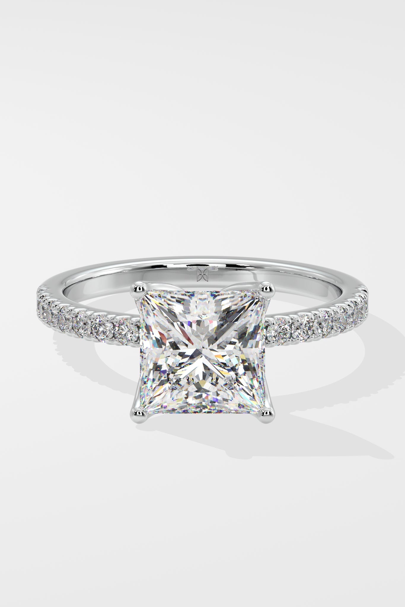 Empowered 3ct Princess Solitaire Ring - House Of Quadri